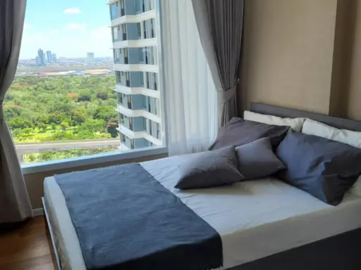 For rent, The Saint Residences, beautiful room, garden view, super shady atmosphere, very good view, don't wait, don't miss this room.