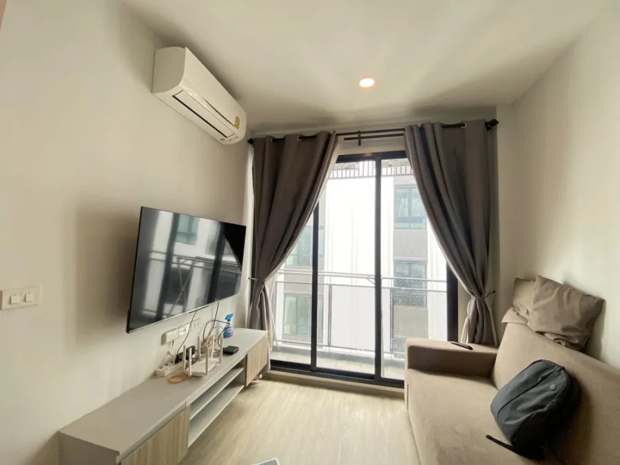 For sale, for rent, Brompton Pet Friendly Sukhumvit 107, clearly divided, full built-in furniture, don't miss it.