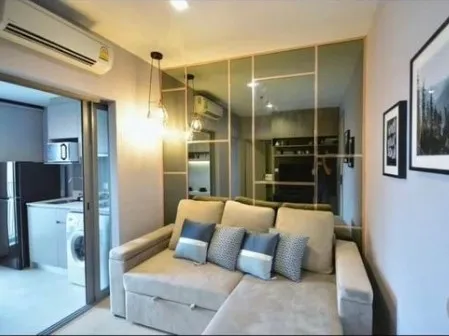 ให้เช่า Whizdom Connect Sukhumvit ตกแต่งครบ Built In จัดเต็มทั้งห้อง หิ้วกระเป๋าได้เลยจ้า
