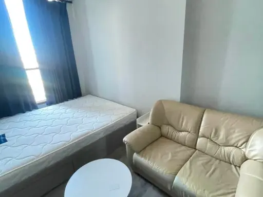 For rent: The Origin Sukhumvit-Sai Luat E22 Station, 10th floor, city view, bright and airy. Ready to move in.