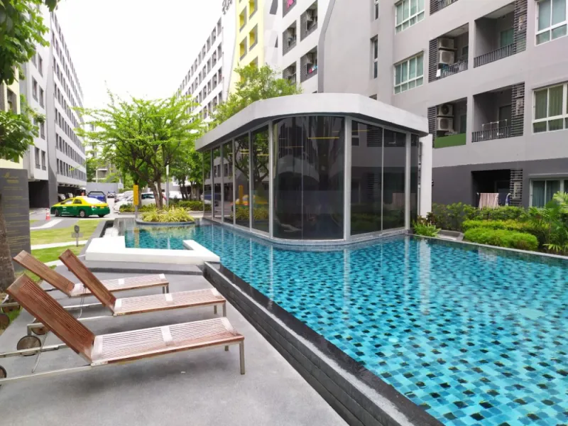 ขาย ให้เช่า คอนโด เอลลิโอ สุขุมวิท 64 ห้อง STUDIO ราคาเบาๆ สบายกระเป๋า ตกแต่งครบครัน จองเลย