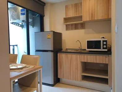 Condo for sale, The Cube Plus Minburi, 1 bedroom, 24 sq m, 5th floor, pool view, complete amenities, book now.