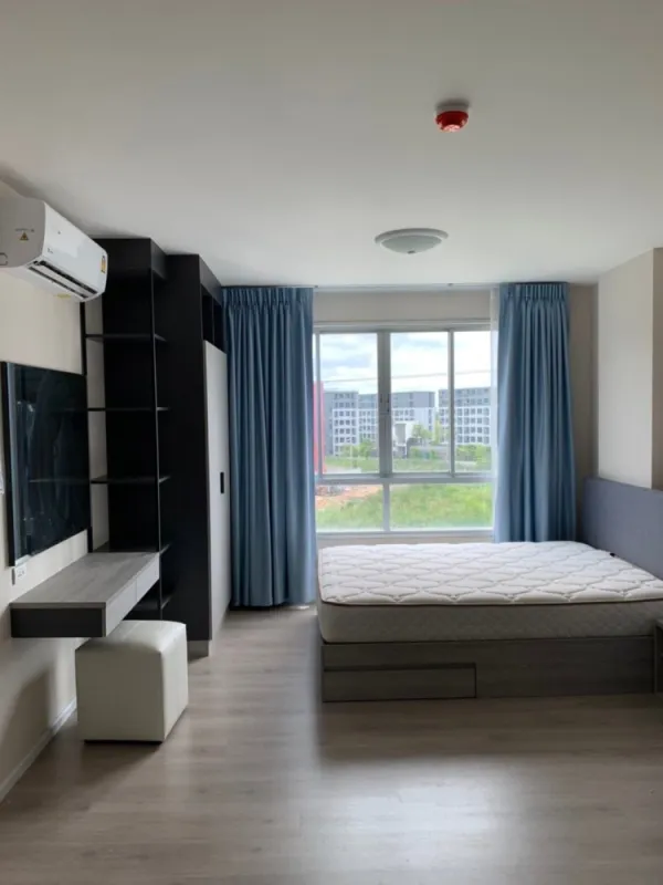 ให้เช่า ดีคอนโด แคมปัสโดม รังสิต เฟส 3 ชั้น 6 ห้องสวย โปร่งโล่ง พร้อมเข้าอยู่ทันที จองเลยจ้า