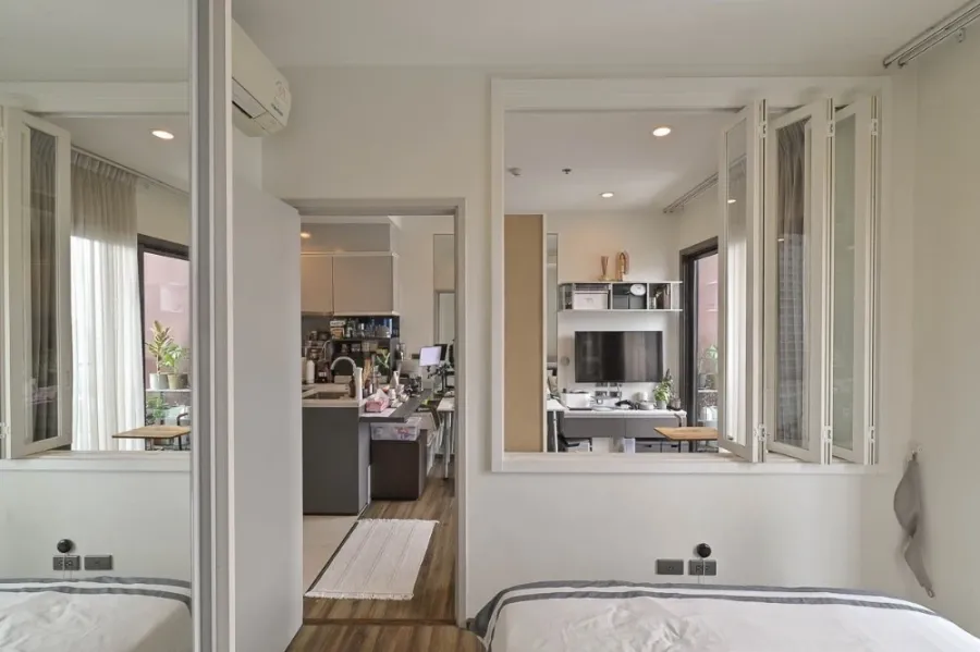 ขาย WYNE Sukhumvit 1 ห้องนอน 1 ห้องนอน ตกแต่งคุมโทน มาพร้อมสิ่งอำนวยความสะดวกครบครัน วิวเมืองสวย จองเลย