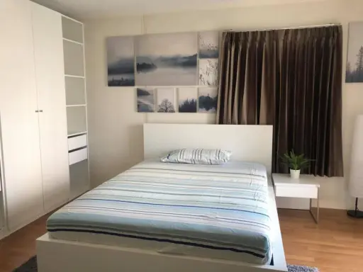 lumpini place Phahon - Saphan Khwai, 2 bedrooms, very nice room Travel is convenient, near BTS as well. If interested, hurry up.