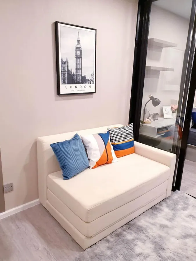 For rent, Kave Ava, 7th floor, pool view and garden view, beautiful room, fully furnished, ready to move in immediately, book now, don't wait.