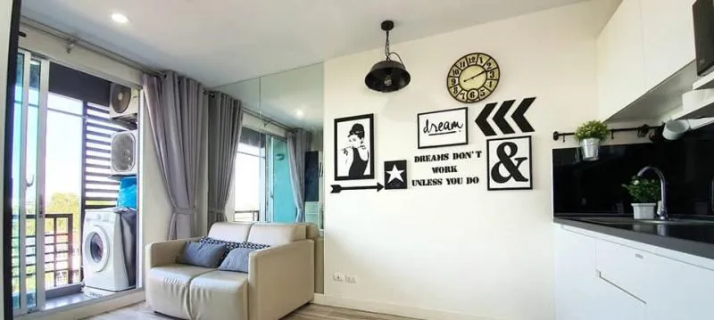 For sale S9 Condominium ห้องแต่งสวยดูดีมีสไตล์น่าอยู่สุดๆ ให้ความรู้สึกโล่งโปร่งสบาย อย่ารอช้าจองเลย