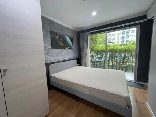 For rent!! Lumpini Park Rama 9-Ratchada Condo, 6th floor, Building B, nice room, fully furnished, hurry and book now!!