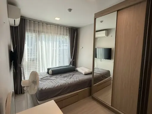 ให้เช่า The Privacy Sukhumvit 101 ห้องพร้อมอยู่ เฟอร์พร้อม ห้องริมสุด วิวต้นไม้ มีรั้วกั้น ดีแบบนี้ไม่จองถือว่าพลาด+++