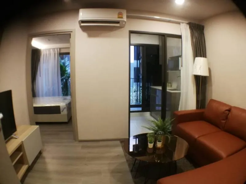 Condo for sale, The Politan Breeze, 1 bedroom, 3rd floor, furnished, ready to move in, pool view, fully furnished, next to the Chao Phraya River