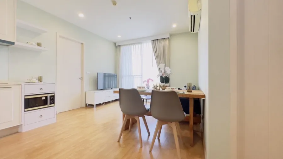 For rent!! Condo Q House Sukhumvit 79, room number 397, beautiful room, can carry one bag and move in immediately!!