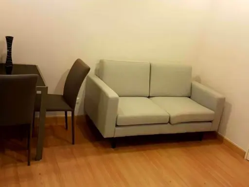 For rent, The Niche Mono Bangna, beautiful room, full furniture There is a washing machine, located near the mall. Book now, do not hesitate.