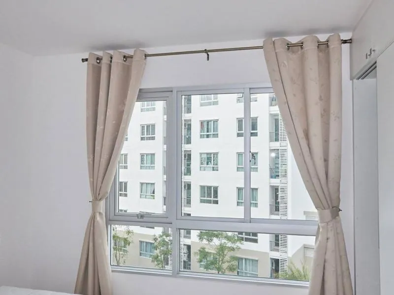 Condo for rent, Den Vibhavadi, beautiful room, fully furnished, 1 bedroom, 5th floor, ready to move in Hurry up, don't delay
