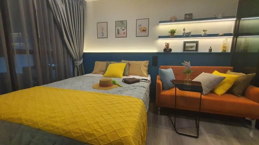 ให้เช่า The Origin Onnut ห้องสตูดิโอ พร้อม walk-in closet ห้องแต่งสวย ดูกว้างน่าอยู่ รีบมาจองเลยจ้า