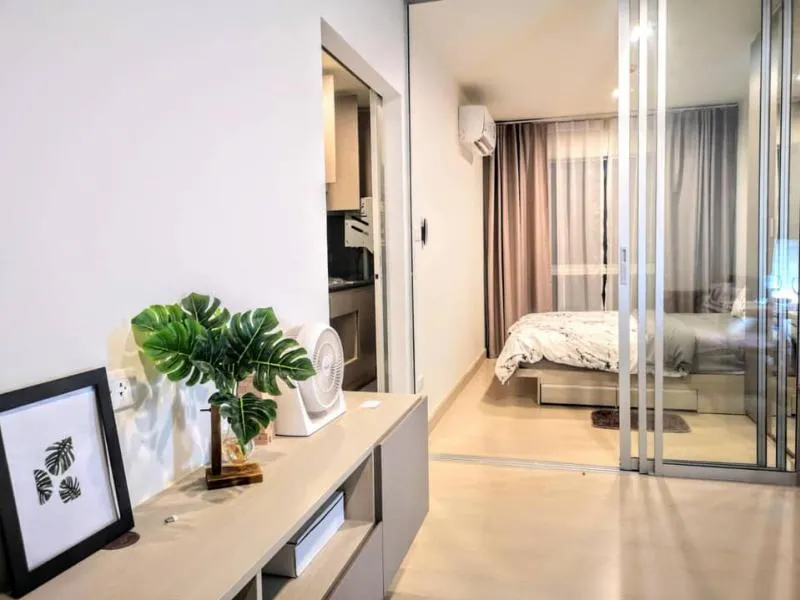เช่าด่วน คอนโด นิช ไอดี สุขุมวิท 113 ห้องสวย หายาก วิวสระ โดนโดน ราคา