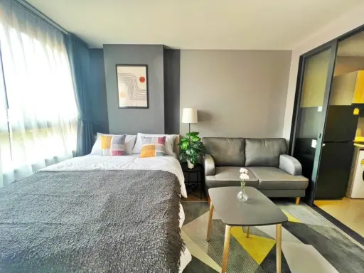 For rent THE MUVE Bangna ห้องแต่งน่าอยู่ สิ่งอำนวยความสะดวกครบ ไม่จองแล้วจะเสียดาย images