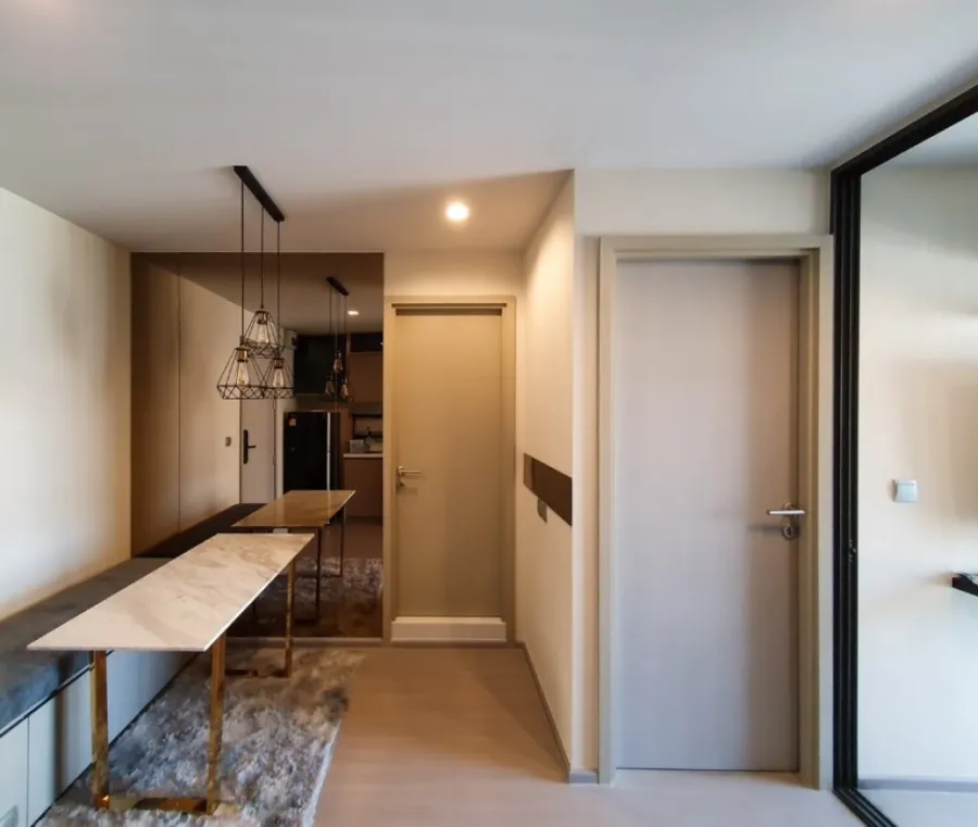 For rent Life Ladprao, perfectly decorated room, very livable, fully furnished and electrical appliances, book now