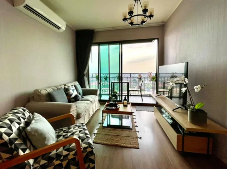 For rent, U Delight Residence Riverfront Rama 3, beautiful room, river view, top floor, good atmosphere, book now.