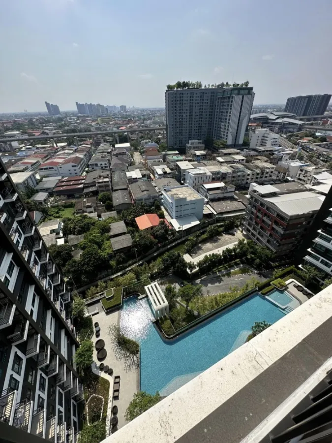 ให้เช่า คอนโด The Parkland Phetkasem-Thapta ห้องน่าอยู่ ขนาดกว้าง ชั้นสูง วิวสวย ห้ามพลาดเลย