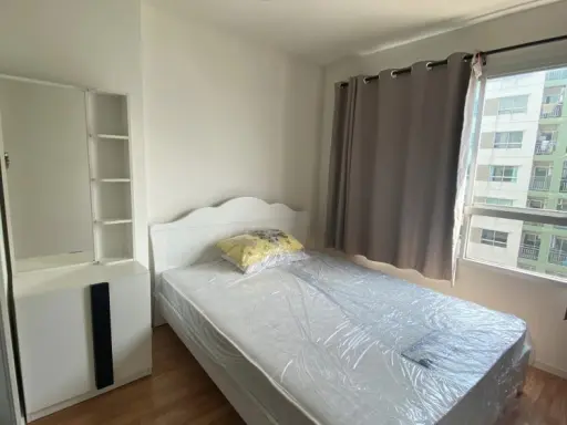 For rent, Lumpini Nawamin, Sriburapha, 1 bedroom, fully furnished, good price like this, you need to hurry and book now.