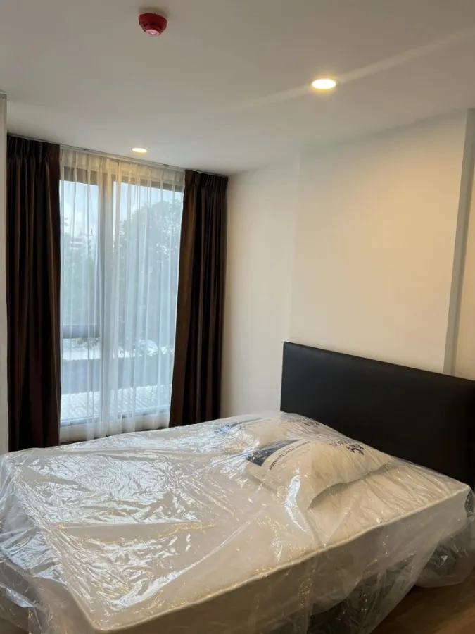 For rent condo Cybiq Ratchada32 ห้องพร้อมอยู่ เฟอร์ เครื่องใช้ไฟฟ้าครบ มาแต่ตัวเข้าอยู่ได้เลย