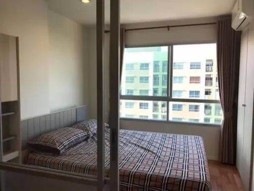 Condo for rent, Lumpini Ville Nakhon In-River View, high floor, windyen, furniture, electrical appliances, urgently