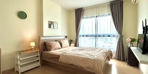 ให้เช่า Supalai Loft @ Talat Phlu Station ห้องน่าอยู่ ตกแต่งคุมโทน มาพร้อมเฟอร์ครบครัน รีบจองเลย