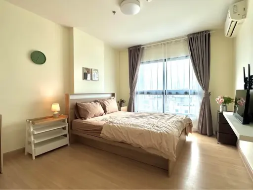 Supalai Loft @ Talat Phlu Station for rent, a cozy room, decorated in a cool theme, comes with complete furniture, hurry and reserve now!