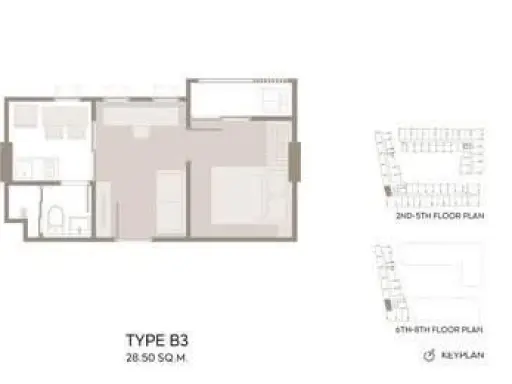 ขายดาวน์ Aspire Itsaraphap Station ชั้น2 ห้องหน้ากว้าง 7.7 เมตร ใกล้ฟิตเนส รีบจับจองก่อนพลาด images