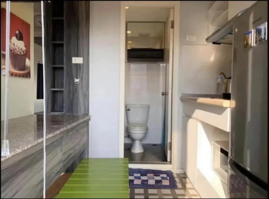 Condo for rent, Lumpini Ville Sukhumvit 77, beautiful room, good location, near BTS, convenient transportation, ready to move in, book now!