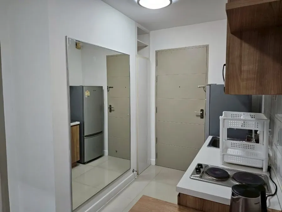 For rent: Ideo Mix Sukhumvit 103, a nice room, fully furnished, beautiful view, not blocked. If it's this good, hurry and reserve now.