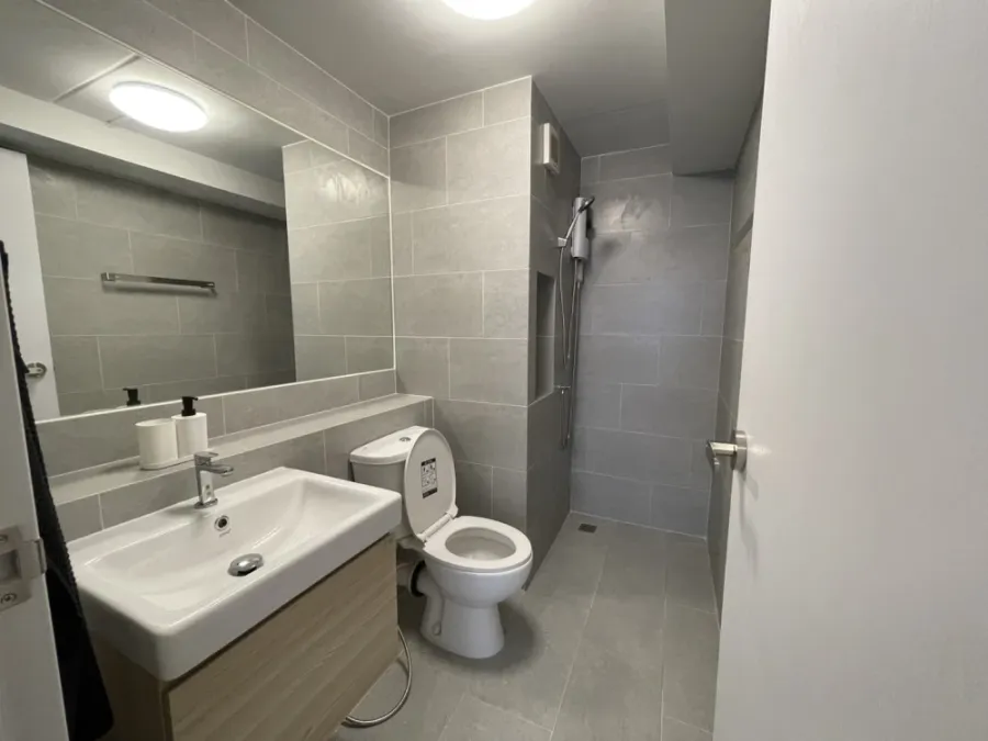 For sale: Mori Condominium, Muang Thong Thani, 4th floor room, swimming pool view, fully decorated, minimalist style, this comfortable place to live,