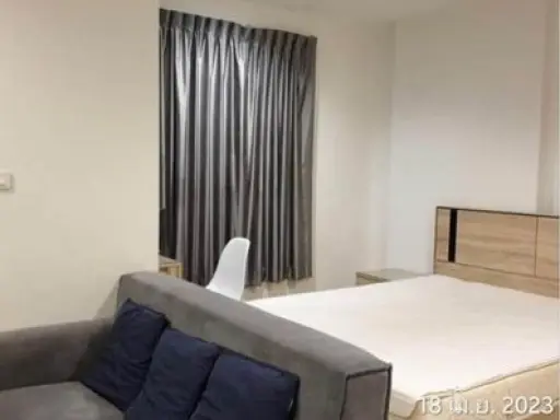 For rent, The Base Rama 9-Ramkhamhaeng, 17th floor, STUDIO room, fully furnished. Don't miss a lot