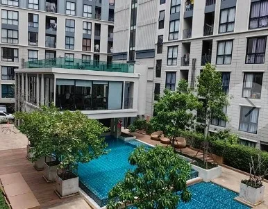 For sale, for rent MAESTRO 03 Ratchada, 2 bedrooms, 2 bathrooms, pets allowed, fully furnished, you can reserve now.