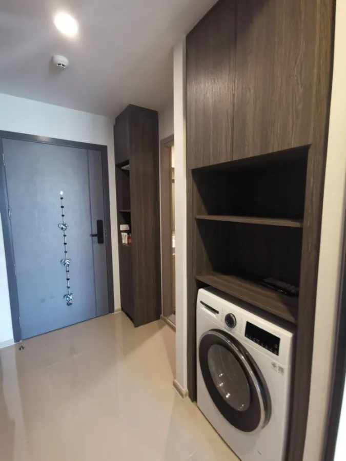 For rent, Ideo Ratchada-Sutthisan, 22nd floor, good view, no block, built-in furniture, nice room, can't reserve anymore