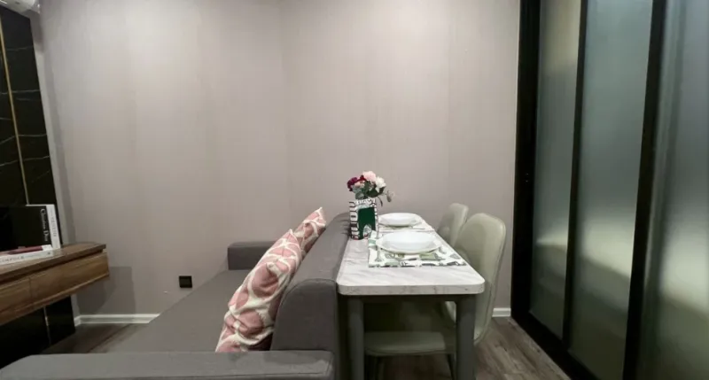 ให้เช่า Atmoz Ratchada-Huaikwang ชั้น 8 ห้องแต่งครบ น่าอยู่ สนใจจองเลย