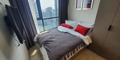 For Rent XT ห้วยขวาง ห้องแต่งน่าอยู่ เฟอร์เครื่องใช้ไฟฟ้าอย่างดี ราคาสุดคุ้ม รีบมาจองก่อนพลาด
