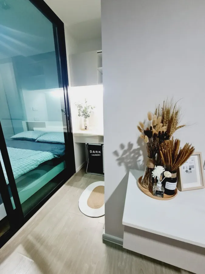 Sale/Rent Condo Pause Sukhumvit 107, new renovated room, beautiful room, fully furnished, ready to move in, near BTS, don't wait.