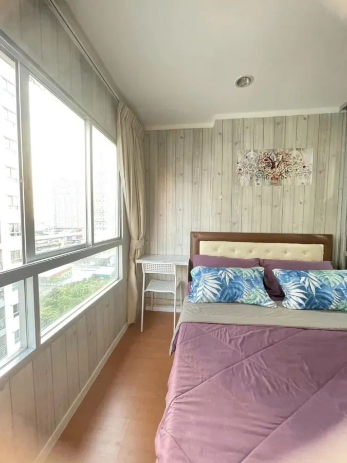 For rent, Lumpini Park Rattanathibet - Ngamwongwan, 12th floor, partition room, comes with complete decoration, book now.