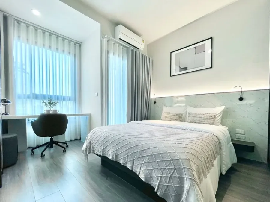 FOR RENT Ideo Sukhumvit - Rama 4 ห้องแต่งน่าอยู่ เฟอร์นิเจอร์ Built-in ทั้งห้อง ลากกระเป๋าเข้าอยู่ได้เลย