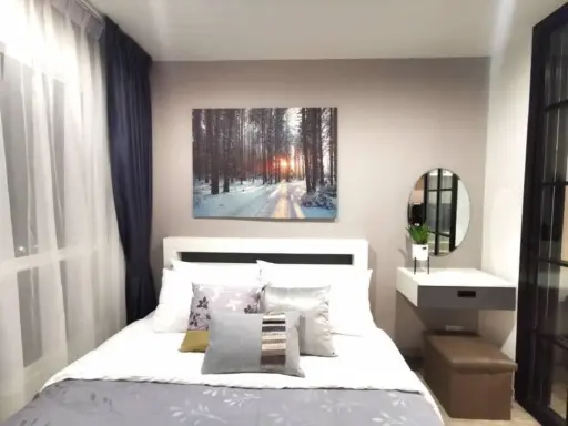Condo for rent, Regent Home Sukhumvit 97/1, new room, beautiful decoration, garden view, do not miss