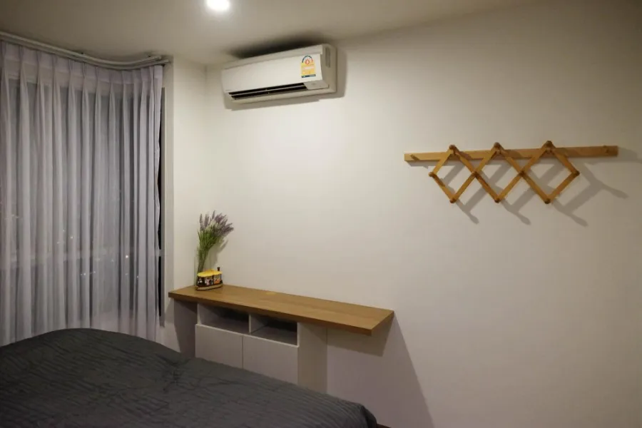 For rent, U Delight @ Bangson Station, 17th floor, beautiful room with furniture and electrical appliances.