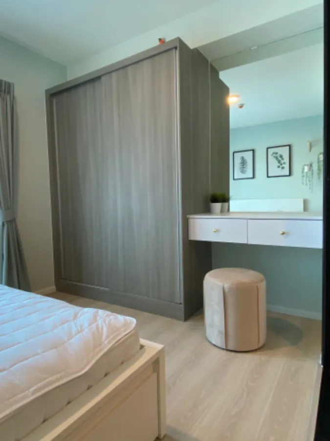 For rent, A Space Mega, 12th floor, new room, unpacked, fully furnished, nice to say, don't miss it.
