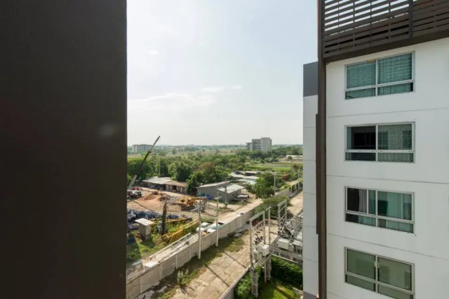 Plum Condo for rent, Phahon Yothin 89, corner room, comfortable view, fully furnished, electrical appliances You can just come in.