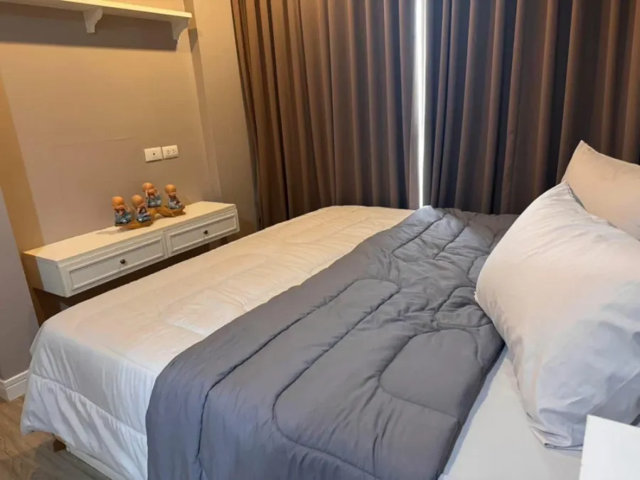 For rent: The Blu X Bangsaen, 1 bedroom, 1 bathroom, dressing area, good location, beautiful sea view, reserve now.