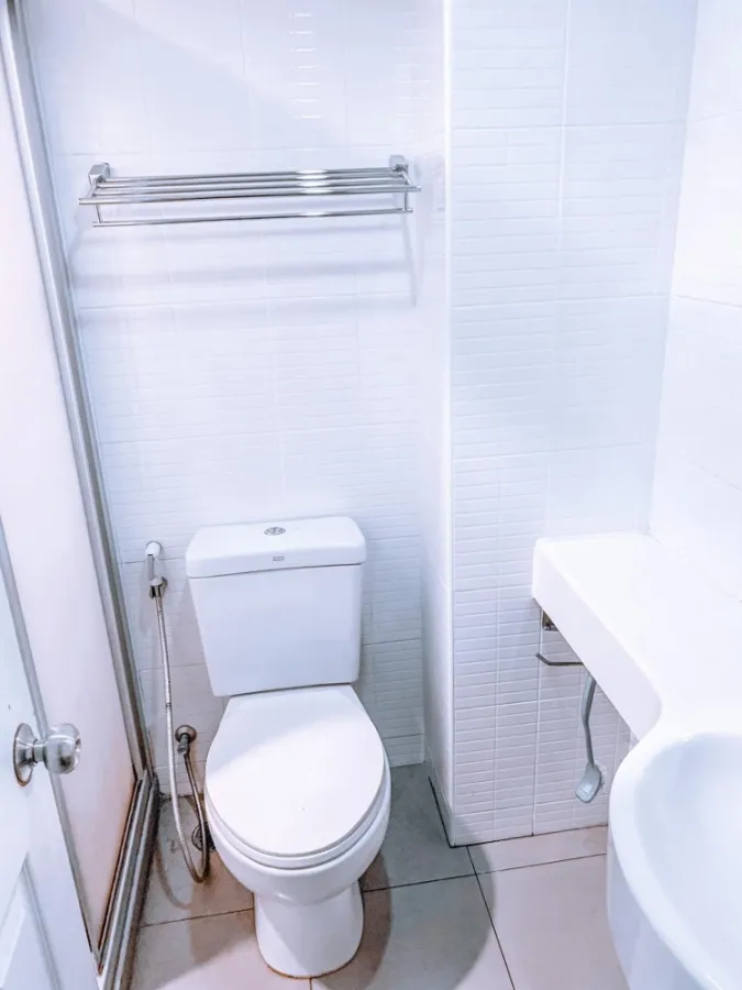 Condo for sale or rent, Lumpini Place Ramindra-Lak Si. The rooms are separated into sections, perfectly divided into zones. Reservations are required.