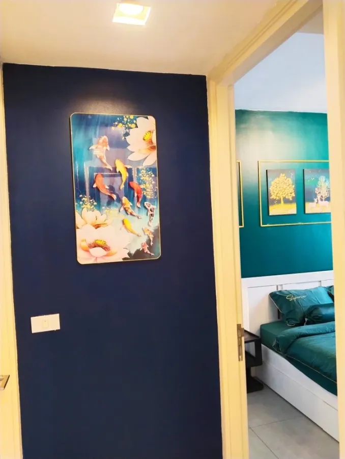 For rent Unixx South Pattaya with full mountain view, decorated in green tones, super cool tones. Book now and you won't be disappointed.