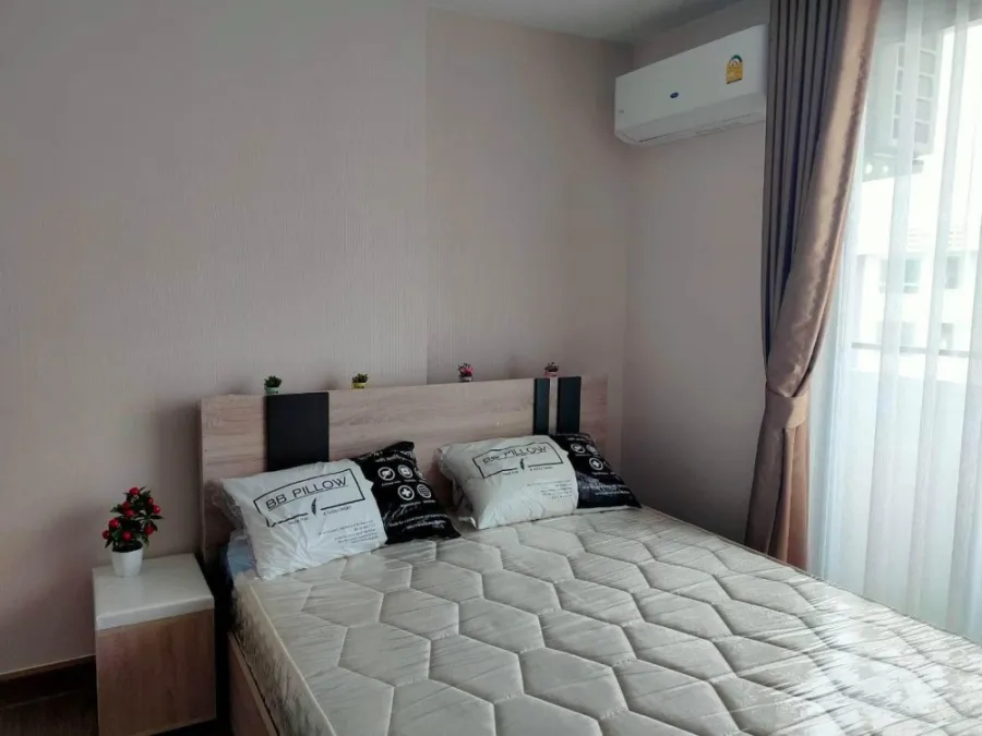 For rent, Plum Condo Phahon Yothin 89, size 22 sqm., beautiful room, fully furnished, this price, hurry to reserve before you miss it. Urgent.