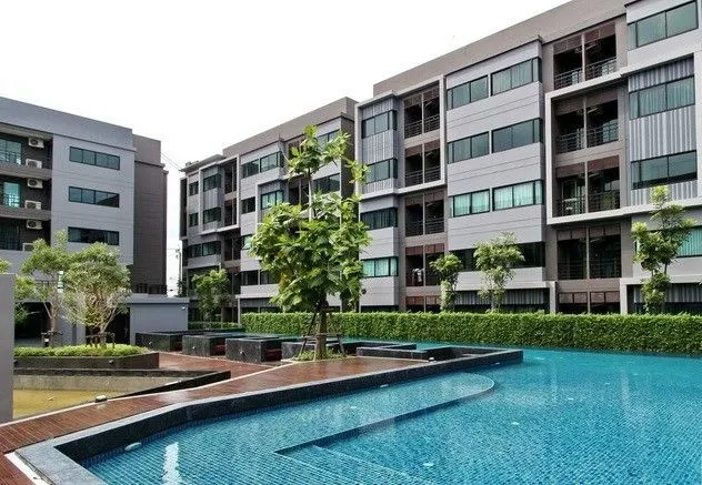 For rent!! Condo Veer 7 Bangna by Apasiri, spacious room, beautiful view, good location, ready to move in, hurry and reserve now!!