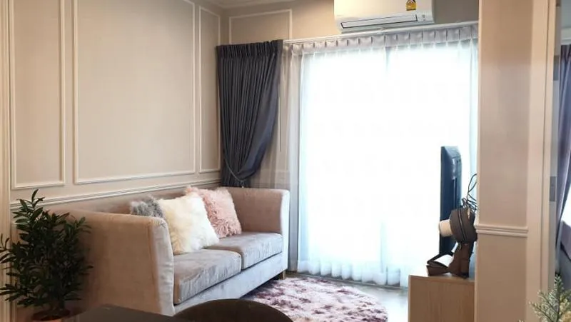 ห้องสไตสโมเดิร์น โทนอบอุ่นหวานๆ ต้องที่ Condo The Privacy พระราม 9 เปิดให้เช่าจ้า